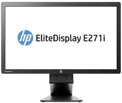 HP EliteDisplay E271i - 27 inch - 1920x1080 - DVI - VGA - Grijs Cinza - small