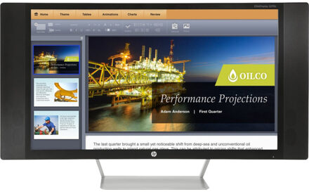 HP EliteDisplay S270c Ledmonitor