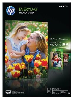 HP EVERY DAY PHOTOGLOSS A4PAPER 25S