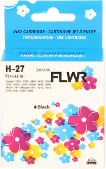 HP FLWR HP 27 zwart cartridge