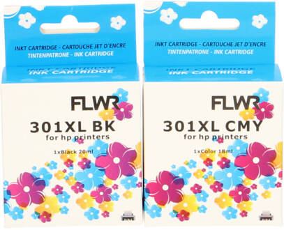 HP Flwr Hp 301xl Multipack Zwart En Kleur Cartridge