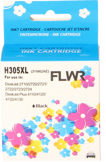 HP FLWR HP 305XL zwart cartridge