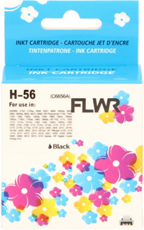 HP FLWR HP 56 zwart cartridge