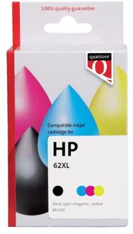 HP Inkcartridge quantore hp 62xl n9j71ae zwart+ kleur