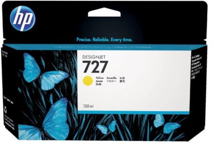 HP Inktcartridge HP B3P21A 130ml 727 geel