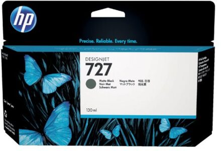 HP Inktcartridge HP B3P22A 727 130ml mat zwart