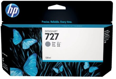 HP Inktcartridge HP B3P24A 130ml 727 grijs