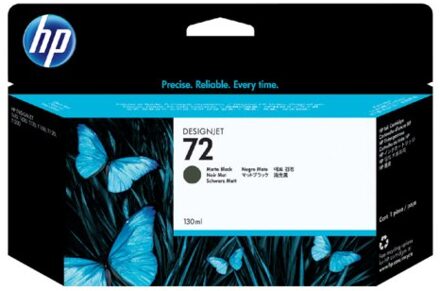 HP Inktcartridge HP C9403A 72 mat zwart