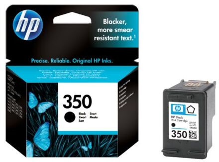 HP Inktcartridge HP CB335EE 350 zwart