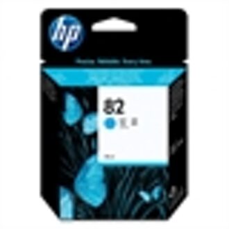 HP Inktcartridge HP CH566A 82 blauw