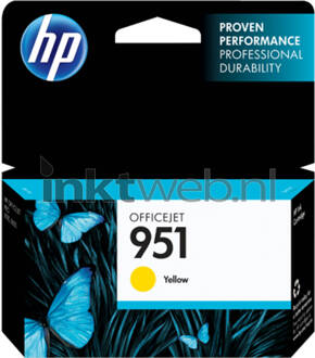 HP Inktcartridge HP CN052AE 951 geel