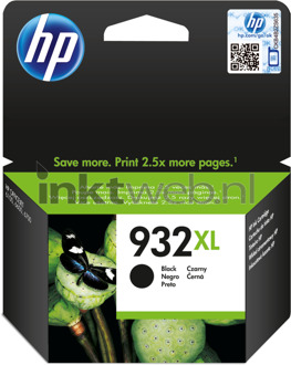 HP Inktcartridge HP CN053AE 932XL zwart HC