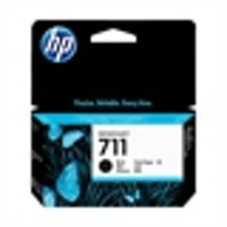 HP Inktcartridge HP CZ129A 711 zwart