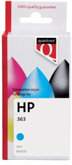 HP Inktcartridge quantore alternatief tbv hp c8771ee 363 blauw