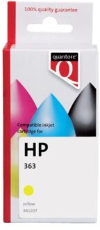 HP Inktcartridge quantore alternatief tbv hp c8773ee 363 geel