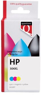 HP Inktcartridge quantore alternatief tbv hp n9k07ae 304xl kleur