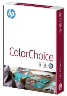 HP Kleurenlaserpapier HP Color Choice A4 100gr wit 500vel Zwart