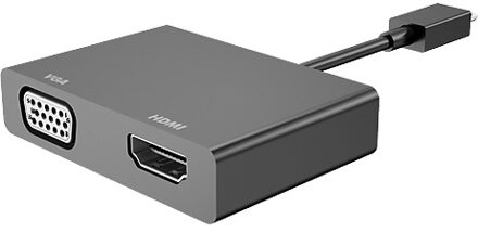 HP micro-USB-naar-HDMI/VGA adapter (K2P81AA) Adapter