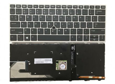 HP Notebook keyboard for HP Elitebook 730 G5 830 G5 with backlit