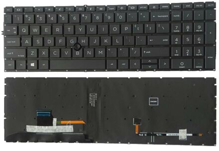 HP Notebook keyboard for HP EliteBook 850 855 G7 G8 with backlit