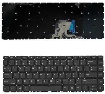 HP Notebook keyboard for HP ProBook 440 G6 440G7 445 G6 Zwart - small