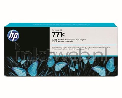 HP Origineel HP 771c 3-pack foto zwart