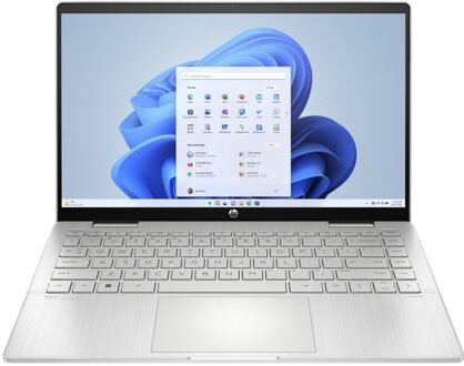 HP Pavilion x360 14-ek1055nd -14 inch 2-in-1 laptop Zilver