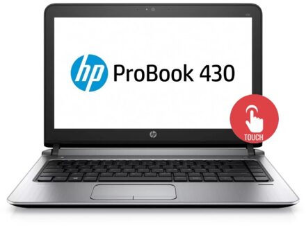HP ProBook 430 G3 - Intel Core i3-6e Generatie - 13 inch - Touch - 8GB RAM - 256GB SSD - Windows 11 Zilver - small