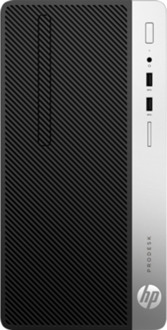 HP ProDesk 400 G4 Micro Tower - Intel Core i5-6e Generatie - 8GB RAM - 256GB SSD - Windows 11 Zwart - small