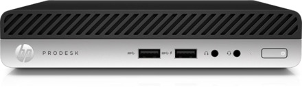 HP ProDesk 400 G4 USFF - Intel Core i7-8e Generatie - 16GB RAM - 256GB SSD - Windows 11