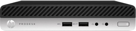 HP ProDesk 400 G5 USFF - Intel Core i5-8e Generatie - 8GB RAM - 256GB SSD - Windows 11 Zwart - small
