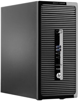 HP ProDesk 405 G2 Micro Tower - AMD A4-6250J - 8GB RAM - 256GB SSD - Windows 10 Zwart - small