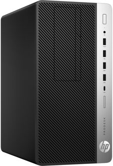 HP ProDesk 600 G3 Zevende generatie Intel® Core™ i5 i5-7500 4 GB DDR4-SDRAM 500 GB HDD Micro Tower Zwart, Zilver PC Windows 10 Pro