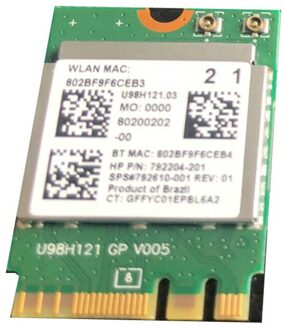 HP Realtek RTL8723BE 802.11b/g/n 1x1 Wi-Fi and Bluetooth 4.0 combination WLAN adapter, SPS:792610-001 - small