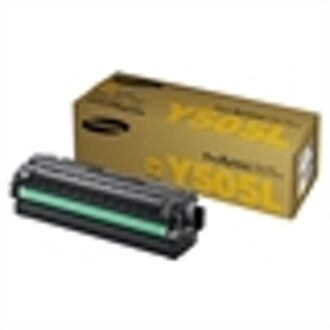 HP/Samsung CLT-Y 505 L toner geel Wit