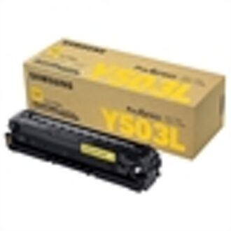 HP Samsung CLT-Y503L gele tonercartridge met hoog rendement (SU491A) voor SL-C3010ND C3060FR