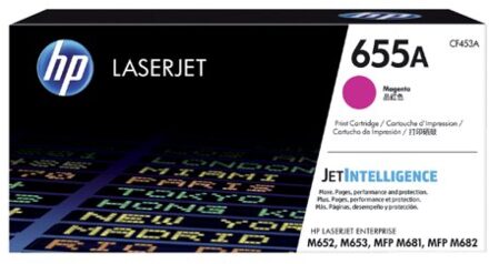 HP toner 655A magenta, 10.500 pagina's - OEM: CF453A
