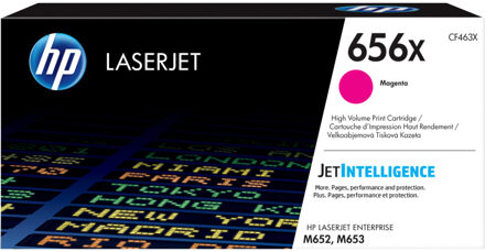 HP toner 656X magenta, 22.000 pagina's - OEM: CF463X