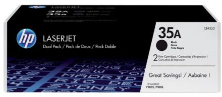 HP Tonercartridge HP CB435AD 35A zwart 2x
