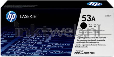 HP Tonercartridge HP Q7553A 53A zwart