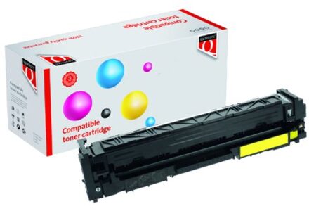 HP Tonercartridge quantore alternatief tbv hp cf532a 205a geel