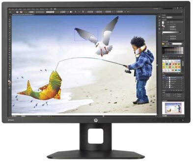 HP Z Display Z30i - 30 inch - 2560x1600 - DP - DVI - HDMI - VGA - Zwart