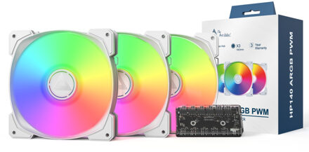 HP140 ARGB PWM 3 in 1 Pack Case fan