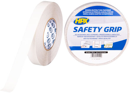 HPX Anti-slip tape | Semi-transparant | 25mm x 18m - SC2518 | 12 stuks SC2518