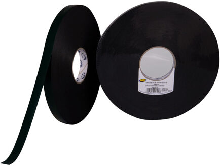 HPX Dubbelzijdige tape - zwart - 19mm x 50m