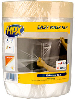 HPX Easy mask film crêpepapier | 550mm x 33m - PM5533 PM5533