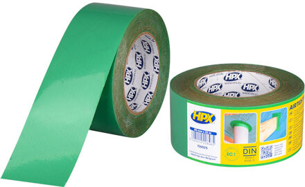 HPX Flexibele PE Tape | Groen | 60mm x 25m - IS6025 - IS6025