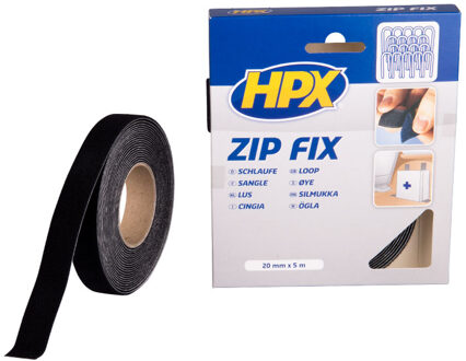 HPX Klittenband (lusjes) - 20mm x 5m