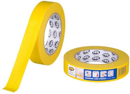 HPX Masking 4300 | Geel | 36 mm x 50 m - MY3650 | 24 stuks MY3650