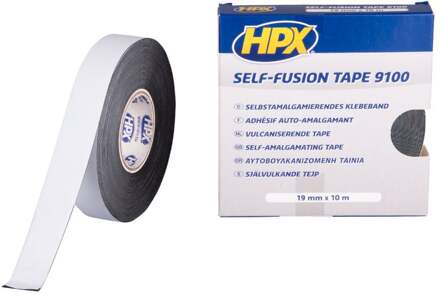 HPX Option HPX zelfvulkaniserende tape zwart 19mm x 10m verpakt